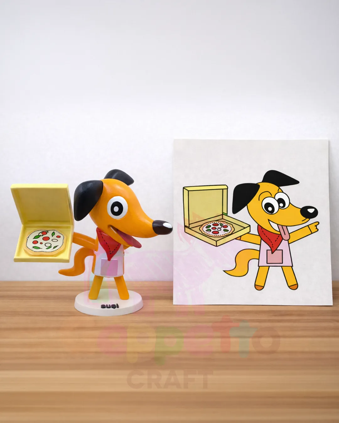 piripiri pizza bodrum 3d figür hatıra
